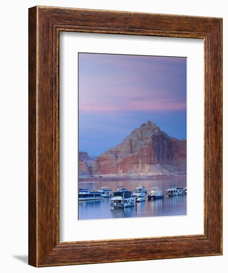 Arizona, Nr Page, Wahweap, Lake Powell, USA-Alan Copson-Framed Photographic Print