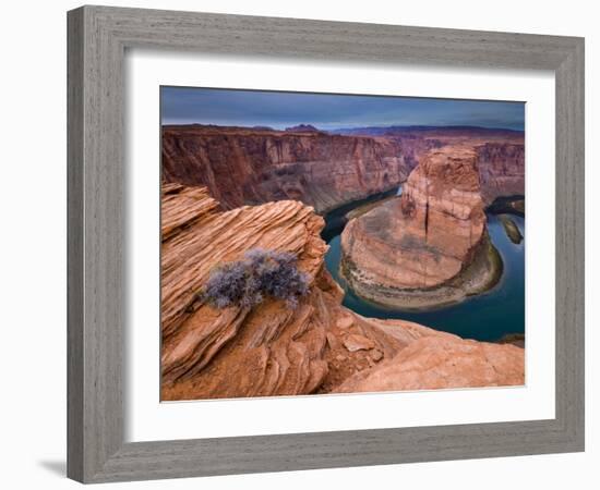 Arizona, Page, Horseshoe Bend Canyon, USA-Alan Copson-Framed Photographic Print