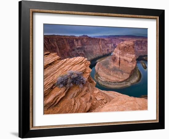 Arizona, Page, Horseshoe Bend Canyon, USA-Alan Copson-Framed Photographic Print