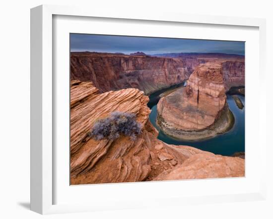 Arizona, Page, Horseshoe Bend Canyon, USA-Alan Copson-Framed Photographic Print