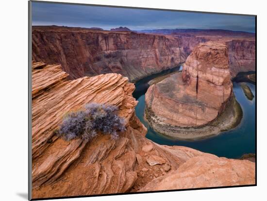 Arizona, Page, Horseshoe Bend Canyon, USA-Alan Copson-Mounted Photographic Print