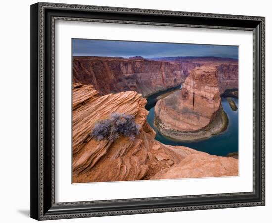 Arizona, Page, Horseshoe Bend Canyon, USA-Alan Copson-Framed Photographic Print