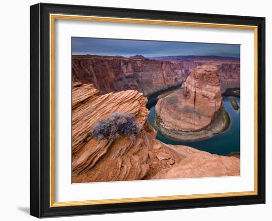 Arizona, Page, Horseshoe Bend Canyon, USA-Alan Copson-Framed Photographic Print