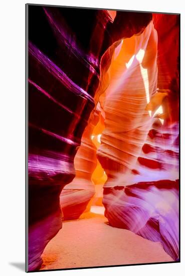 Arizona, Page, Upper Antelope Slot Canyon. Canyon Scenic-Jaynes Gallery-Mounted Photographic Print