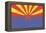 Arizona State Flag-Lantern Press-Framed Stretched Canvas