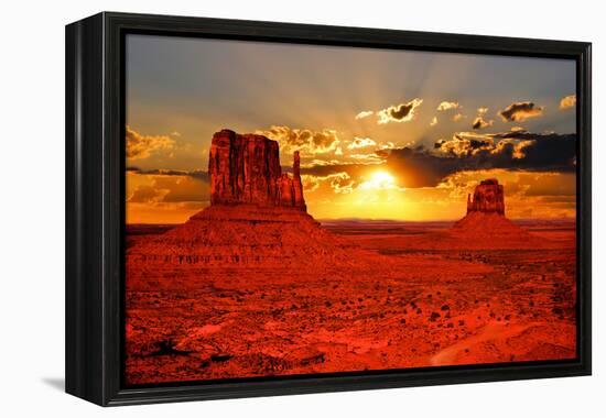 Arizona Sunrise-Jeni Foto-Framed Premier Image Canvas