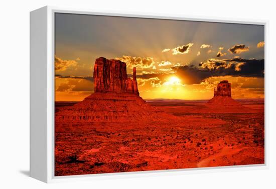 Arizona Sunrise-Jeni Foto-Framed Premier Image Canvas
