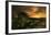 Arizona Sunset Near The Grand Canyon-Thomas Moran-Framed Art Print