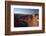 Arizona, Tourists at Overlook to the Colorado River at Horseshoe Bend-David Wall-Framed Photographic Print