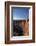 Arizona, Tourists at Overlook to the Colorado River at Horseshoe Bend-David Wall-Framed Photographic Print