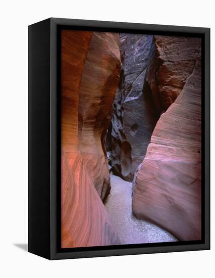 Arizona-Utah Border, Vermilion Cliffs National Monument-John Barger-Framed Premier Image Canvas