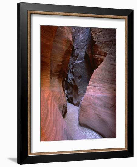 Arizona-Utah Border, Vermilion Cliffs National Monument-John Barger-Framed Photographic Print