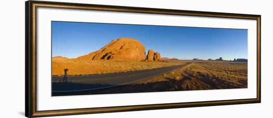 Arizona-Utah, Monument Valley, USA-Alan Copson-Framed Photographic Print