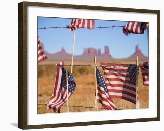 Arizona-Utah, Monument Valley, USA-Alan Copson-Framed Photographic Print