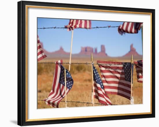 Arizona-Utah, Monument Valley, USA-Alan Copson-Framed Photographic Print