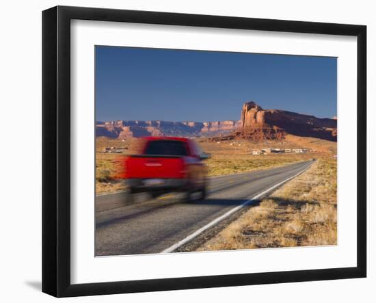 Arizona-Utah, Monument Valley, USA-Alan Copson-Framed Photographic Print