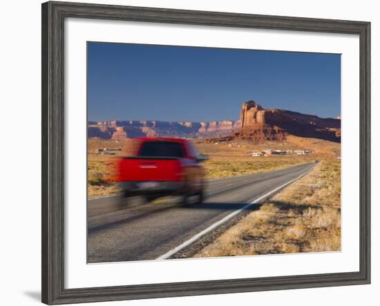 Arizona-Utah, Monument Valley, USA-Alan Copson-Framed Photographic Print