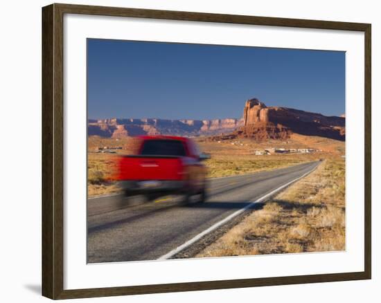 Arizona-Utah, Monument Valley, USA-Alan Copson-Framed Photographic Print