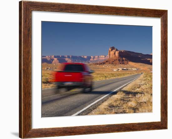 Arizona-Utah, Monument Valley, USA-Alan Copson-Framed Photographic Print