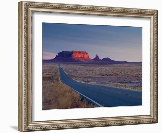 Arizona-Utah, Monument Valley, USA-Alan Copson-Framed Photographic Print