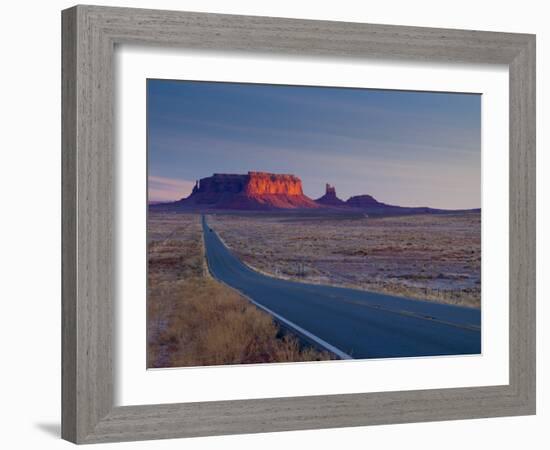 Arizona-Utah, Monument Valley, USA-Alan Copson-Framed Photographic Print