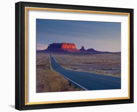 Arizona-Utah, Monument Valley, USA-Alan Copson-Framed Photographic Print