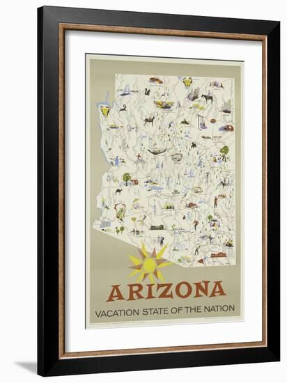 Arizona-null-Framed Giclee Print