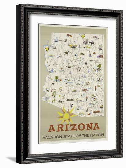 Arizona-null-Framed Giclee Print