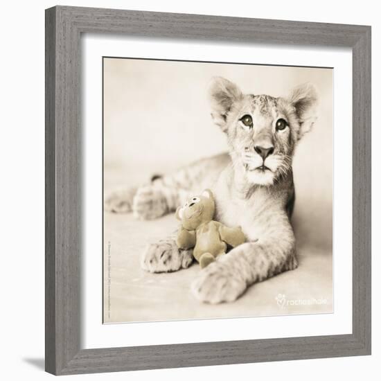 Arjuna and Teddy-Rachael Hale-Framed Art Print