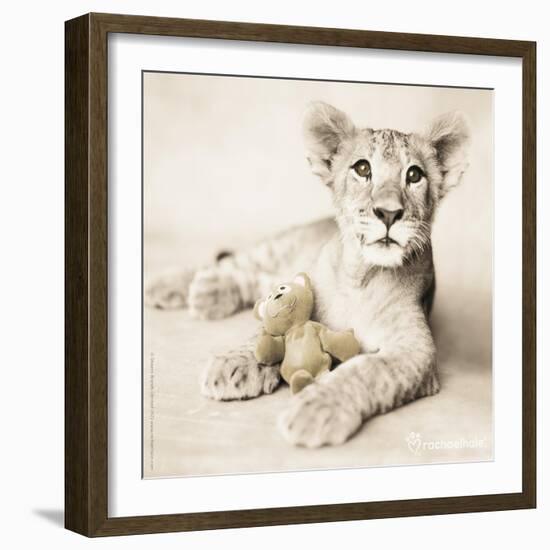 Arjuna and Teddy-Rachael Hale-Framed Art Print