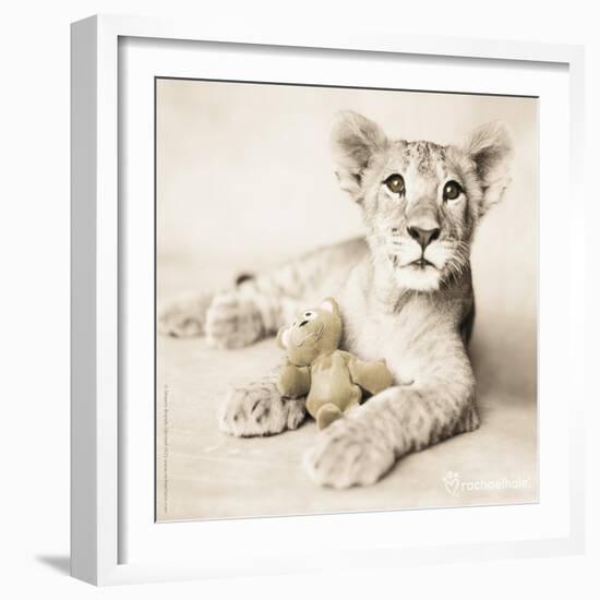 Arjuna and Teddy-Rachael Hale-Framed Art Print