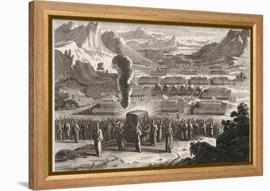 Ark of the Covenant-Augustin Calmet-Framed Premier Image Canvas