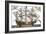 Ark Royal, the Flagship Which Led the English Fleet against the Spanish Armada, c.1588-null-Framed Giclee Print