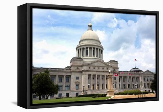 Arkansas Capital Building-Steven Frame-Framed Premier Image Canvas