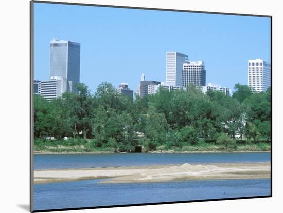 Arkansas River, Tulsa, Oklahoma-Mark Gibson-Mounted Photographic Print