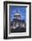 Arkansas State Capitol Exterior at Dusk, Little Rock, Arkansas, USA-Walter Bibikow-Framed Photographic Print