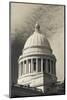 Arkansas State Capitol Exterior, Little Rock, Arkansas, USA-Walter Bibikow-Mounted Photographic Print