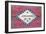 Arkansas State Flag - Barnwood Painting-Lantern Press-Framed Art Print