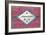 Arkansas State Flag - Barnwood Painting-Lantern Press-Framed Art Print