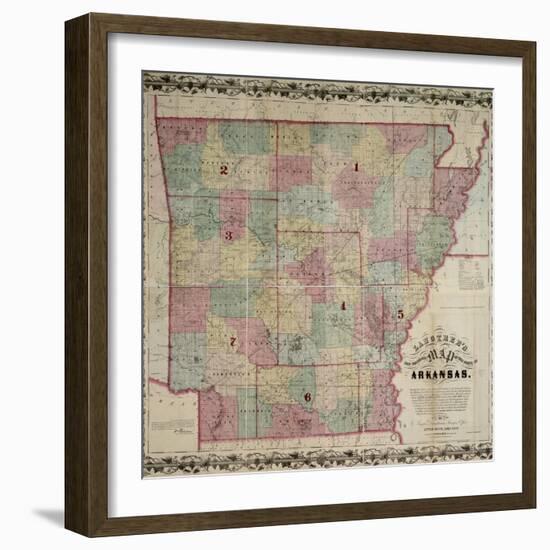 Arkansas-null-Framed Giclee Print