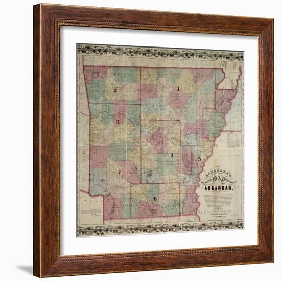 Arkansas-null-Framed Giclee Print