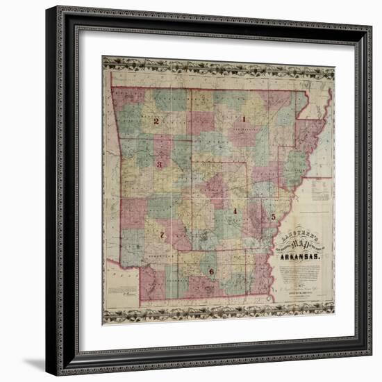 Arkansas-null-Framed Giclee Print