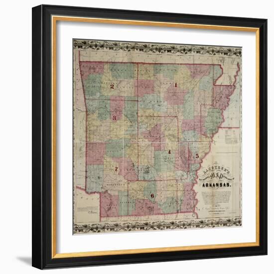 Arkansas-null-Framed Giclee Print