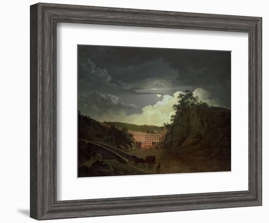 Arkwright's Cotton Mills, 1790s-Joseph Wright of Derby-Framed Giclee Print