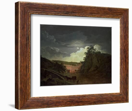 Arkwright's Cotton Mills, 1790s-Joseph Wright of Derby-Framed Giclee Print