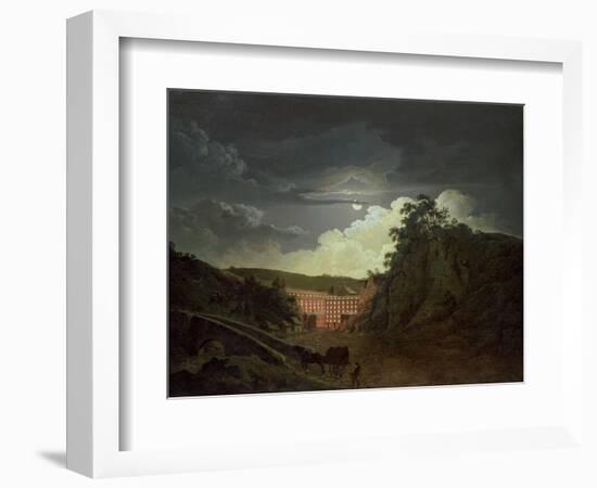 Arkwright's Cotton Mills, 1790s-Joseph Wright of Derby-Framed Giclee Print