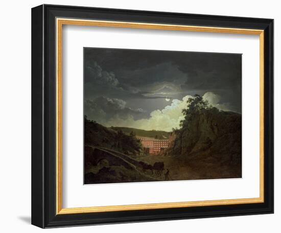 Arkwright's Cotton Mills, 1790s-Joseph Wright of Derby-Framed Giclee Print