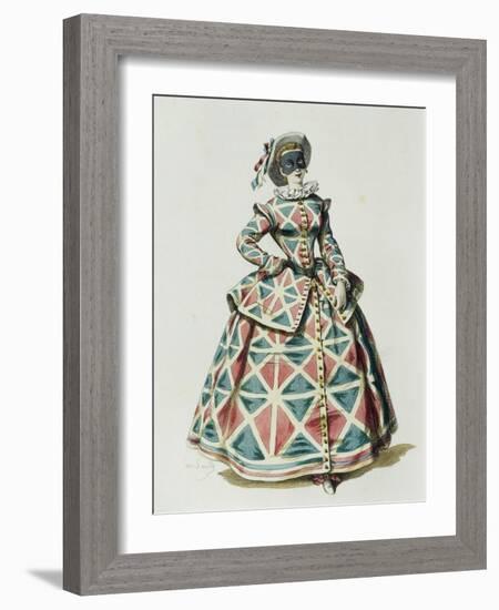 Arlecchina-Maurice Sand-Framed Giclee Print