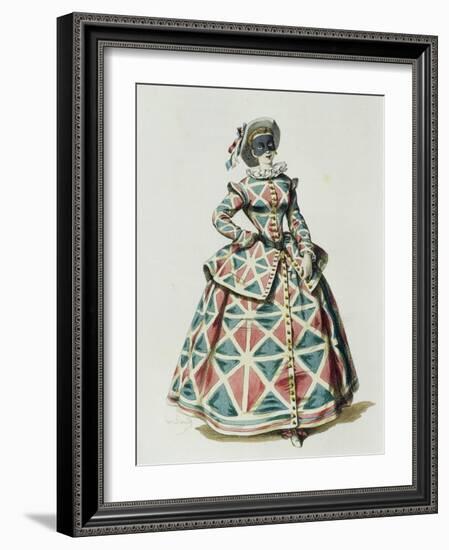 Arlecchina-Maurice Sand-Framed Giclee Print