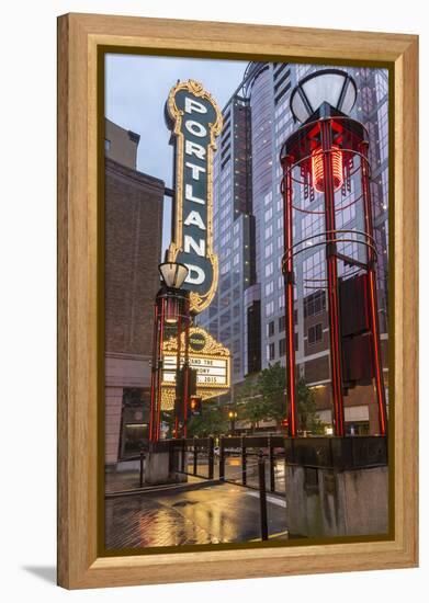 Arlene Schnitzer Concert Hall in Downtown Portland, Oregon-Chuck Haney-Framed Premier Image Canvas